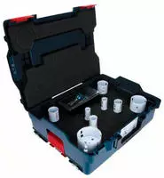 Bosch progressor for Wood+Metal Electrician L-Boxx - Lochs&auml;genset - f&uuml;r Holz,