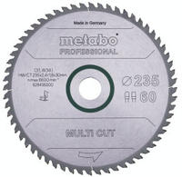 Kreiss&auml;geblatt Multi Cut - Professional 235 X 30 X 2,4/1,8, 60 Z&auml;hne, Spanwinkel