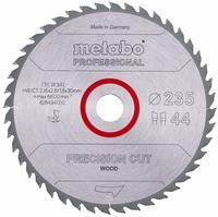 Metabo - Kreiss&auml;geblatt Holz Precision Cut 235x30 Mm 44 Wz 15&deg; Bau Handkreiss&auml;gen