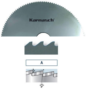 Karnasch VHM DIN 1837 A 63 x 1,70 x 16mm 80Z (56000063170)