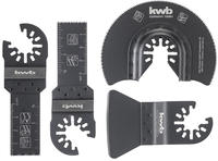 kwb 708890 Multifunktionswerkzeug-Zubeh&ouml;r-Set 4teilig 4 St. (708890)