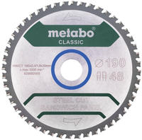 628682000 Kreiss&auml;geblatt 190 X 30 Mm Z&auml;hneanzahl: 48 1 St. - Metabo