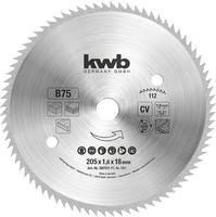 kwb 587511, Kwb 587511 Kreiss&auml;geblatt 205 x 18mm 1St.
