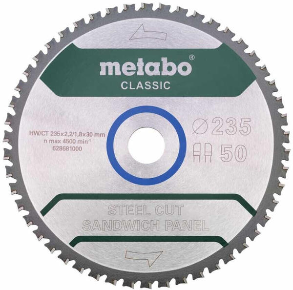 Metabo Steel cut/sandwich panel - (classic 628681000)