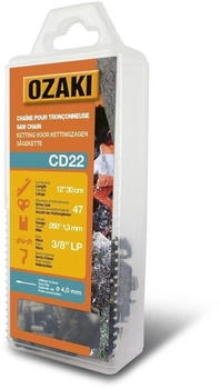 Ozaki Sägekette 3/8\" 1,3 mm 47 TG 30 cm für ECHO, SOLO, WEN
