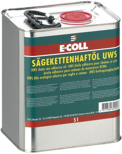 E-Coll Sägekettenhaftöl UWS 5 Liter