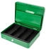 HMF Geldkassette abschließbar mit Münzzählbrett 30,5 x 24 x 8,5 cm grün (4215-06)