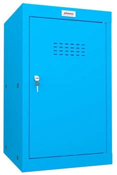 Phoenix W&uuml;rfel Schlie&szlig;fach Mittel 2 m. Schl&uuml;ssel-Schloss 400 x 665 x 400 mm Blau (CL0644BBK)