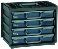 Raaco Sortimentskasten HandyBox 55x4, 136242, 37,6 x 31 x 26,5cm, Kunststoff,...