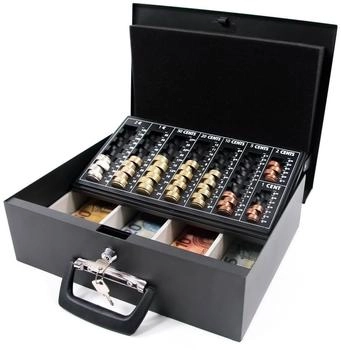 HJH Office SAFE I Geldkassette Schwarz (001918074601)