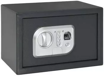vidaXL Digitaler Safe mit Fingerabdruckschloss, Stahl, 20x31x20cm