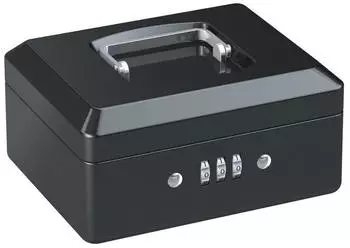 Basi GKZ 10M Geldkassette mit Zahlenschloss 3-stellig, Schwarz (2101-0200-1100)