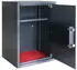 vidaXL Digitaler Safe mit Regal, Stahl, dunkelgrau, 35x31x50cm