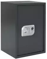 vidaXL Digitaler Safe mit Schloss Dunkelgrau 35 x 31 x 50 cm Stahl