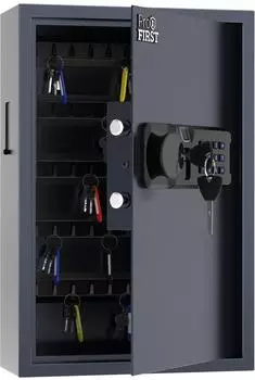 Profirst LockGuard 50 Schl&uuml;sseltresor Stahl Fingerprint-/Elektronikschloss LED (117019)