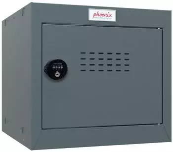 Phoenix Fitness Cube Locker 44L Kombinationsschloss Anthrazitgrau (CL0344AAC)