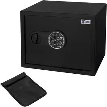 ECD Germany Elektronischer M&ouml;beltresor 27L Stahl 38x30x29,5cm (490014953)