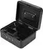 Silverline Tools Geldkassette mit 3-stelligem Zahlenschloss, schwarz (732370)