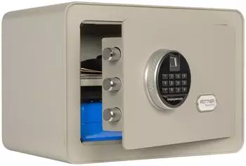 Rottner M&ouml;beltresor Vintage-Grey Elektronikschloss Fingerprint Stahl (T06505)