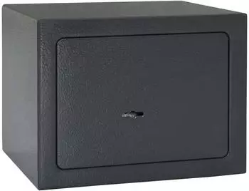 vidaXL Safe Box mit Schl&uuml;sselverschluss Stahl 17x23x17cm Dunkelgrau