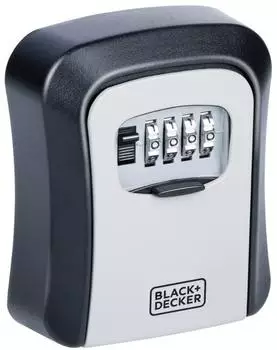 Black & Decker Schl&uuml;sselbox mit Kombinationsschloss, 4-stellig, Wandmontage