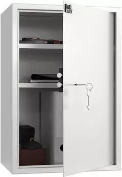 Profirst Guardian 5 M&ouml;beltresor Stahl Doppelbartschloss Silber (116975)
