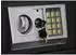 vidaXL Elektronischer Digitalsafe Dunkelgrau Stahl 31x20x20cm (42011306)