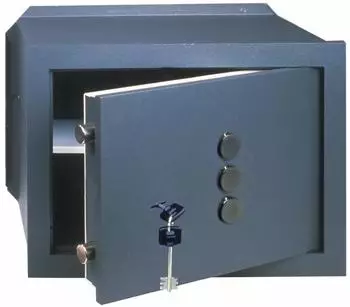 Cisa Wandtresor mit mechanischer Kombination und Schlüssel (82210)