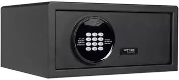 Rottner Aurora Lap Hoteltresor mit Zahlenschloss, anthrazit (T06530)