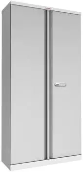 Phoenix SCL-Serie Stahlschrank 437L, 2-t&uuml;rig, Elektronikschloss, grau (SCL1891GGE)