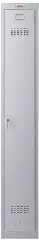 Phoenix PL-Serie Garderobenschrank 1-t&uuml;rig, Stahl, grau, Schl&uuml;sselschloss (PL1130GGK)