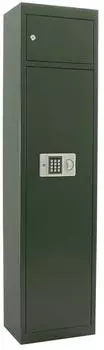 Profirst Hunter 5 Waffenschrank Stahl Elektronikschloss Gr&uuml;n (106178)