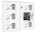 Profirst Partras 6000 Schlüsselausgabe Elektronikschloss Stahl weiß (108447)