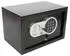 Perel Elektronischer Safe mit Zahlencode, LED & Notschlüssel, 8,5L (BG90017)