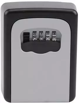 Olympia ST 100 Schl&uuml;sseltresor Aluminium mit Zahlenschloss, schwarz (7030)