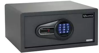 HJH Office Safe Compact I Wandtresor Stahl 25,5l LED-Display (830038)