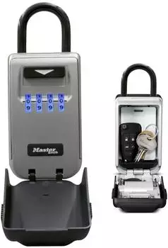 Master Lock Schl&uuml;sselbox mit B&uuml;gel, beleuchtet (5424EURD)