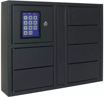 Profirst Key Patrol 6 Schl&uuml;sselausgabe Stahl, schwarz (117003)