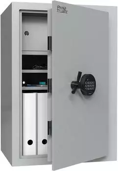 Profirst Fortress 80 Wertschutzschrank EN1, Elektronikschloss, lichtgrau (117030)