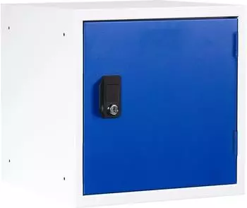 STIER Schließfachwürfel 30x30x30cm enzianblau, abschließbar (907422)