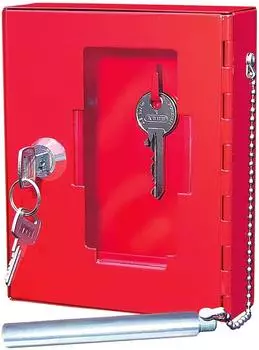 Wedo Ersatzscheibe f&uuml;r Notschl&uuml;sselkasten, klar (10250199X)