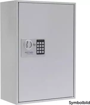Rottner Schl&uuml;sselschrank S 250 EL, 250 Haken, Elektronikschloss, grau (S00332)