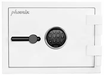Phoenix Fortress SS1451E Sicherheitstresor elektronisches Schloss, wei&szlig; (SS1451E)