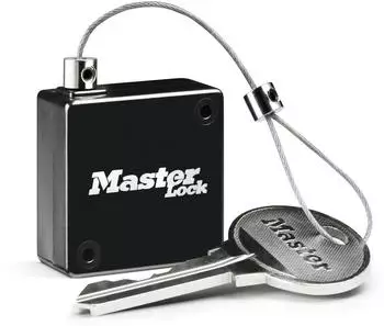 Master Lock Ausziehbares Schl&uuml;sselkabel f&uuml;r Schl&uuml;sseltresore, 91cm (5490EURD)