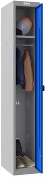 Phoenix PL Series 1-t&uuml;riges Schlie&szlig;fach, grau/blau, Kombinationsschloss (PL1130GBC)