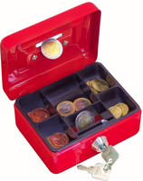 WEDO Geldkassette Gr.0 rot