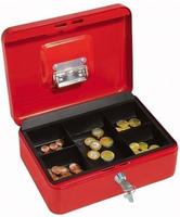 WEDO 145302X, WEDO Geldkassette 145302X Gr&ouml;&szlig;e 3 rot