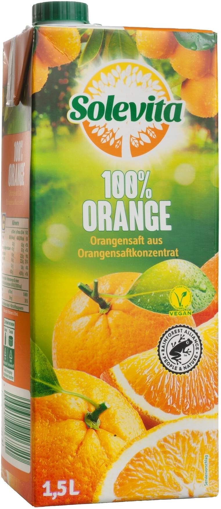 Lidl Solevita 100% Orange Test Black Friday Deals Testbericht.de-Note:  befriedigend vom (November 2023)
