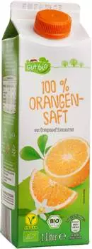 Aldi Nord Gut Bio 100% Orangensaft (Bio)