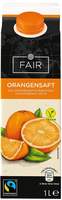 Fair Orangensaft aus Orangensaftkonzentrat, Fairtrade